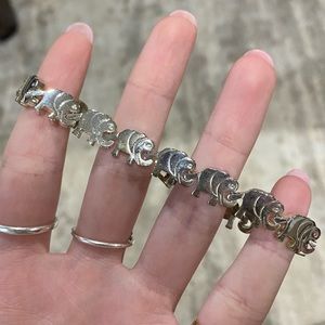 Sterling Silver Elephant bracelet